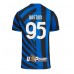 Inter Milan Alessandro Bastoni #95 Hjemmedrakt 2024-25 Korte ermer